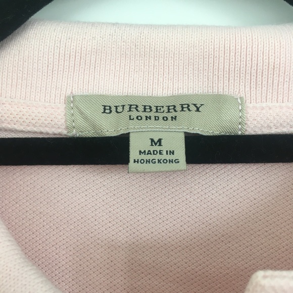 Burberry Light Pink Polo - Picture 3 of 9